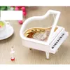 Decorative Objects Figurines Ballet Dancer Piano Music Box Classical Music Box Dancing Fairy Musical Box Rotary Ballerina Music Box for Home Furnishings 230911