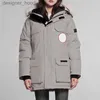 Mens Down Parkas Men Winter Down Jacket Designer Puffer Jacket Kvinnor Toppar högkvalitativ huva tjock varm parka Homme utomhus kappa mode kanadensiska parkor ytterkläder l