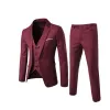 Costumes Slim pour hommes, vêtements d'affaires décontractés, costume trois pièces pour homme d'honneur, blazer, veste, pantalon, gilet, ensembles