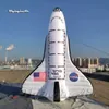 wholesale Ballon gonflable de réplique d'avion de modèle de vaisseau spatial de fusée de Shultte d'espace gonflable de la publicité 3m / 4m pour le spectacle aérospatial