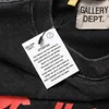 Galleries Dept Harajuku 23SS Spring Vintage Washed Letters Tryckt logotyp T -shirt Löst överdimensionerad Hip Hop Unisex Kort ärm Tees 02