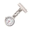 Pocket Watches Lapel Watch For Nurses Doktor Clip on Hanging Pin With Week examen Christmas