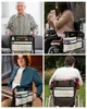 Storage Bags Rustic Marble Texture Wheelchair Bag With Pockets Armrest Side Electric Scooter Walking Frame Pouch