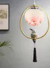Płytki dekoracyjne oświetlenie salonu stylowe i spersonalizowane nowoczesne lampy sypialni klasyczne chiński żyrandol w stylu chińskim