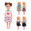 Itens kawaii moda boneca roupas 18 cm frete grátis crianças brinquedos natal usar chapéu sapatos para barbie 5.5 Polegada bebê meninas jogo diy