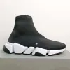 Schuhe Casual Designer Schuhe Speeds Casual Schuh Plattform Sneaker Männer Frauen Tripler Socken Stiefel Schwarz Weiß Blau Licht Rubin Graffiti Vintage Marke Luxus Trainer