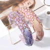 Luxury Crystal Hairbands Womens Hårtillbehör Barock vadderat huvudband Pink Purple Rhinestone pannband Princess Huvudbonad X07223155