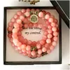 Kościa MG1365 Watermelon Mashan Jade 108 Bransoletka Mala Nowa design Joga Naszyjnik Duchowy uzdrowienie NCE Biżuteria dla kobiet DHGARDEN DH89X