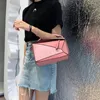 Mujeres Diseñador Geometría Bolsas de hombro 10A Calidad de espejo Totes de cuero genuino Bolsos de embrague Caqui Negro Lady Moda Monederos grandes Monederos Lujos Crossbody Bag