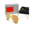 Модные классические солнцезащитные очки 0259 для мужчин в металлической квадратной золотой оправе UV400, мужские солнцезащитные очки в винтажном стиле, защитные дизайнерские очки с коробкой 3026