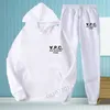 Men's Tracksuits Apc Classic Print Hoodies For Men And Women Loose Casual Sweatshirt Sportswear Couple Set