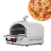 Electric Ovens Food Truck Stainless Steel Commercial Portable Gas Pizza Oven