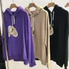 Mody kaptury sweter mężczyźni kobiety bluzy bluzy designerskie z kapturem kurtka pullover kurtka oversize z kapturem męskie bokebacki haft haftowy