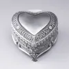 Decorative Objects Figurines Heart Shaped Relief Music Box Mini Metal Clockwork Music Box Create DIY Love Music Box Gifts To Friends Room Derection 230911