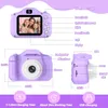 Toy Cameras Cartoon Kids Camera Unicorn Digital 2 Inch Screen Pictures Videos Childrens for Kid Birthday Christmas Gifts 230911