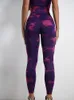 Leggings para mujer Gimnasio Tiedye Sin costuras Mujeres Push Up Booty Pantalones Scrunch Deportes Fitness Cintura alta Entrenamiento Yoga Leggins Drop Ship