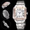 Watch Designer Watch Men's and Women's Fully Automatic Mechanical Movement All Stainless Steel Couple Watch