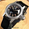 Наручные часы Tandorio, 36 мм, автоматические винтажные часы для мужчин, сапфировое стекло с двойным бантом, NH35 PT5000, пескоструйная обработка, люмовый циферблат, 200 м, водонепроницаемость, 20 АТМ