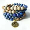 Beaded MG1385 matt bild Jasper 108 Mala armband högkvalitativa lapis lazi kvinnor yoga spirituell halsband droppleverans jud dhgarden dhiej