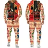 Men's Tracksuits African Dashiki Tribal Print Men Women Casual Pullover Hoodie/Pants/Suit Ethnic Style Long Sleeve Couple Clothing Set