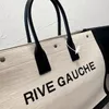 Totes Gauche Rive Gauche Designer Sac Fourre-Tout Luxurys Les Grands Sacs À Main Designer Femme Sac À Main Femmes Haute Qualité Fourre-Tout Livre Beach Borse Shopper - Boutique -setsailbag Dhgate