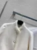 Vestes pour femmes Automne et hiver Manteau de haute qualité Tempérament Show Élégant Mode Urban Femme Charme Blanc