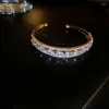 Bangle 2023 على الطراز الكوري على شكل مزدوج الطبقة المزدوجة سوار أنيقة المجوهرات النسائية البسيطة الأنيقة