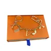 Fashion Keychain Letter Designer Keychains Metal Keychain Womens Bag Charm Pendant Auto Parts Accessories Gift314C