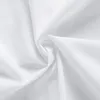 Blouses Femmes DASSWEI 2023 Été Chemise en coton blanc pour femmes Casual Sans manches Col montant Blouse Femme Élégant Top Épaulière