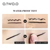 Combinazione di ombretti Liner OTWOO Timbro per eyeliner Penna liquida nera Impermeabile ad asciugatura rapida Matita per eyeliner a doppia punta Trucco per donne Cosmetici 230911