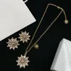 NEW Fashion Crystal Flower Chrysanthemum Necklace Earring Hairpin Sets Banshee Medusa Head Brass Ladies Designer Jewelry gifts MS1256p