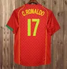 RONALDO Retro Soccer Jerseys 1998 1999 2010 2012 2002 2004 RUI COSTA FIGO NANI R. MEIRELES PEPE Chemises de football classiques Camisetas de futbol Portugal Vintage