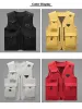 Erkekler Vest Tasarımcı Dış Giyim Paltoları Yaz Boş Zaman Çok Cep Çok Çok Çok Yok İnce Sevgiliye V Yastık yelek Moda ceketi CHG23091116-12 Skynorthface