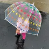 Umbrellas Totes Parapluie à bulles transparent pour enfant avec poignée facile à prendre en main