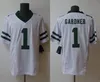 17 Garrett Wilson Maillots de football cousus 8 Aaron Rodgers Hommes Femmes Jeunes S-3XL vert blanc maillot à domicile