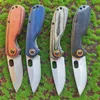 Mini Parrot Outdoor Sharp Folding Knife Creative Wooden Handle Fruit Knife Travel Car Unboxing Knife