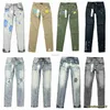 Mäns jeans lila varumärke jeans män designer jeans anti smal fit casual fashiion jeans true märke x0911