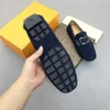 Heren 12Model Designer Echte lederen jongens Tieners Luxuremerk 38-46 Casual schoenen voor mannen Women Rijden mannelijke mocassin flats loafers