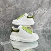 2023 nieuwe luxe heren casual schoenen kalfsleer gestreepte designer sneaker wit zwart mode lederen lage mannen vrouwen sneakers maat 35-46 xsd221117