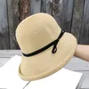 Chapeaux à bord large femmes cloche chapeau vintage d'été bowler soleil pour plage tenues adolescents tenue dames