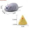 Chat jouets télécommande sans fil souris jouet fromage infrarouge simulé chat