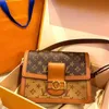 أكياس Dauphine Crossbody حقائب اليد الفاخرة محافظ رسول عالية الجودة محفظة نساء حقيبة كتف جلدية حقيقية 3200