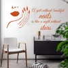 Wall Stickers Nail Salon Woman Face Lips Hand Decal Beauty Manicure Makeup Spa Inspirational Sticker Girl Room Home Deco