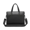 Designer Bortkyror Mens Läder Laptop Messenger Bags Handväska Top Crossbody Bag Axel Bag Cowhide Men's Bag