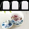 Sachets de thé vides chauds de mode sachets de thé jetables chaîne guérir joint filtre papier sachet de thé 5.5x7 CM