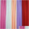 Couronnes de fleurs décoratives 1.5x6m couleur unie tissu térylène arc de mariage Dra voile tonnelle rideaux pour cérémonie en plein air fête Curta Otyzs