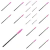 Outros itens de beleza de saúde atacado-atraente 100pcs / lote compõem pincel rosa fibra sintética one-off descartável rímel ap dhf4d