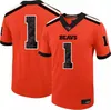 2023 Oregon State Beavers Football Jersey 74 Jacob Anderson 88 Jack Velling 63 Luka Vincic 21 Noble Thomas 55 Jason White 10 Tastean