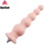 Vibrators Auxfun TPE-dildo met EZFUNLOK-connector Anale kraal Seksspeeltje 230911