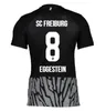 23 24 SC Freiburg Futbol Formaları Evden uzakta Kyereh Weisshaupt Ginter Keitel 2023 2024 Gregoritsch Holer Kubler Eggestein Fan Versiyon Jersey Grifo Futbol Gömlekleri